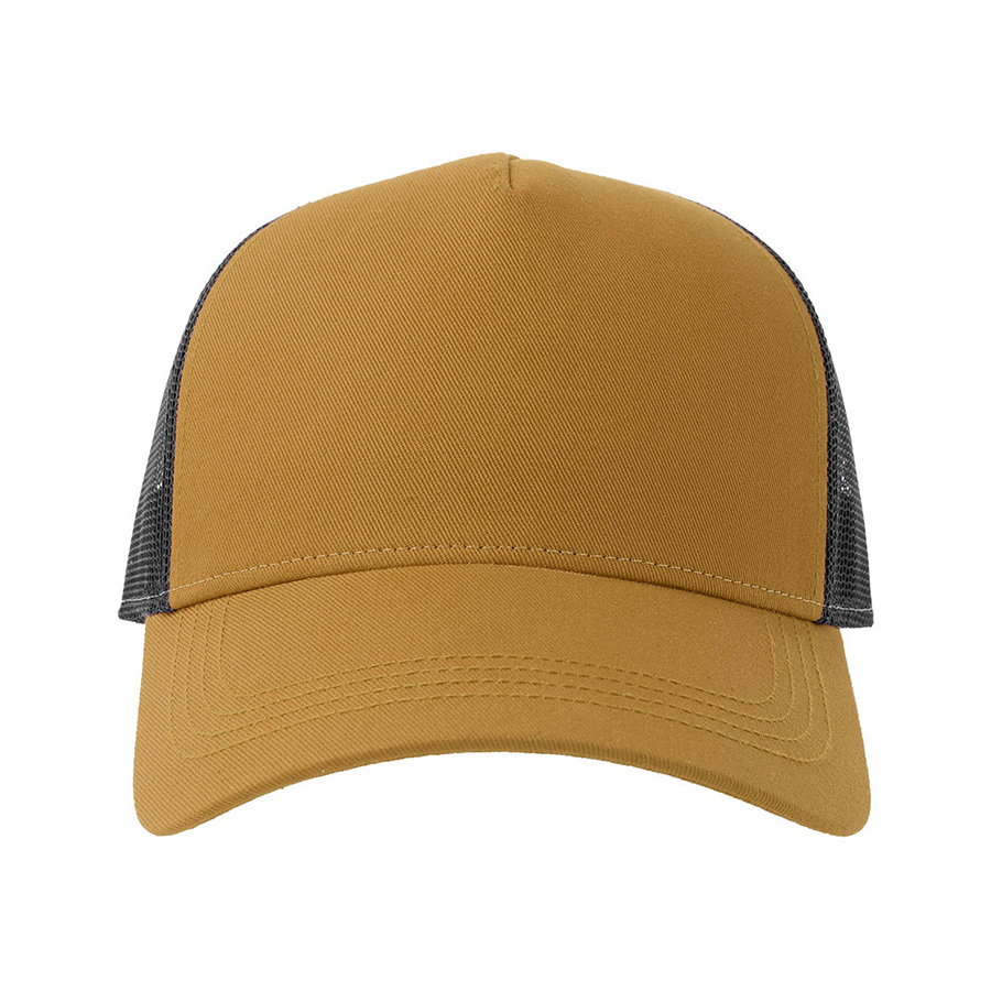 Бейсболка RAPPER COTTON-S, 5 клиньев, пластиковая застёжка, горчичный-7