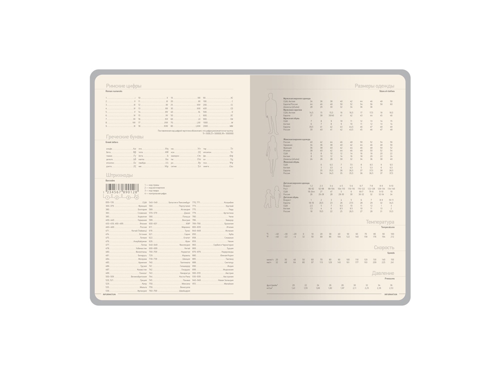 Ежедневник А5 датированный Megapolis Loft на 2026, графитовый серый-5