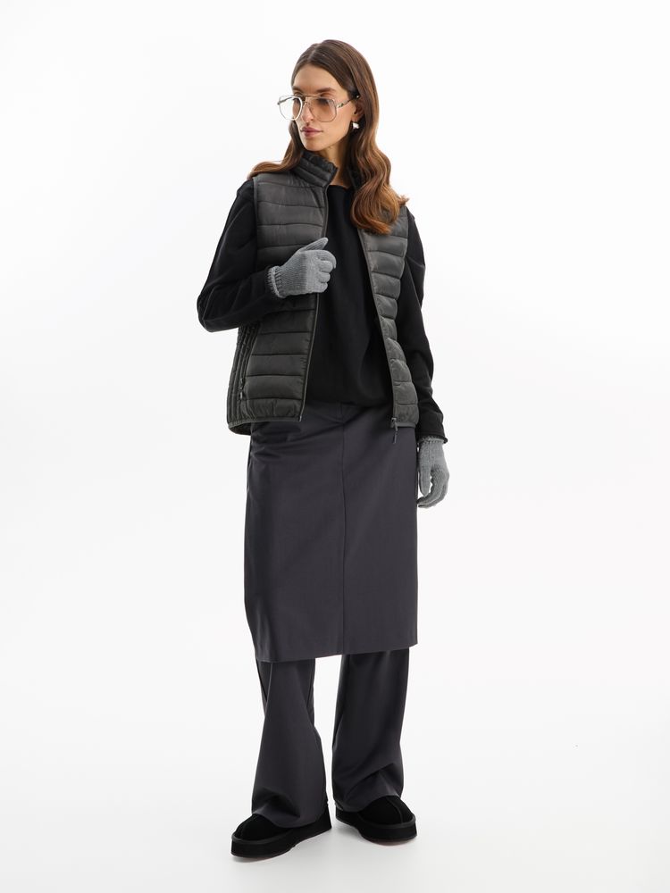 Перчатки Alpine, светло-серые-2