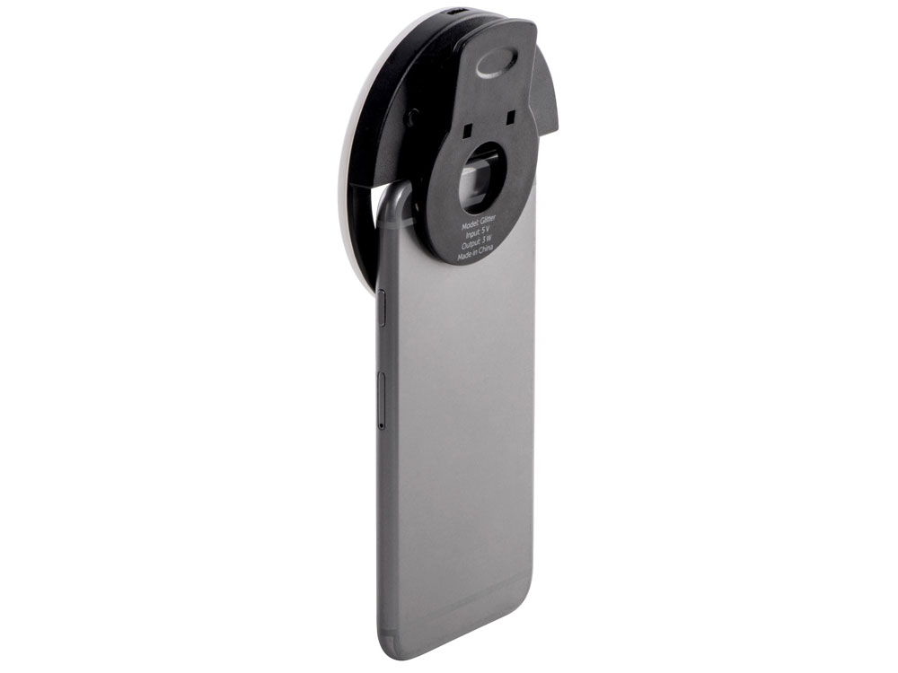 Световое кольцо для селфи Glitter, черный-9