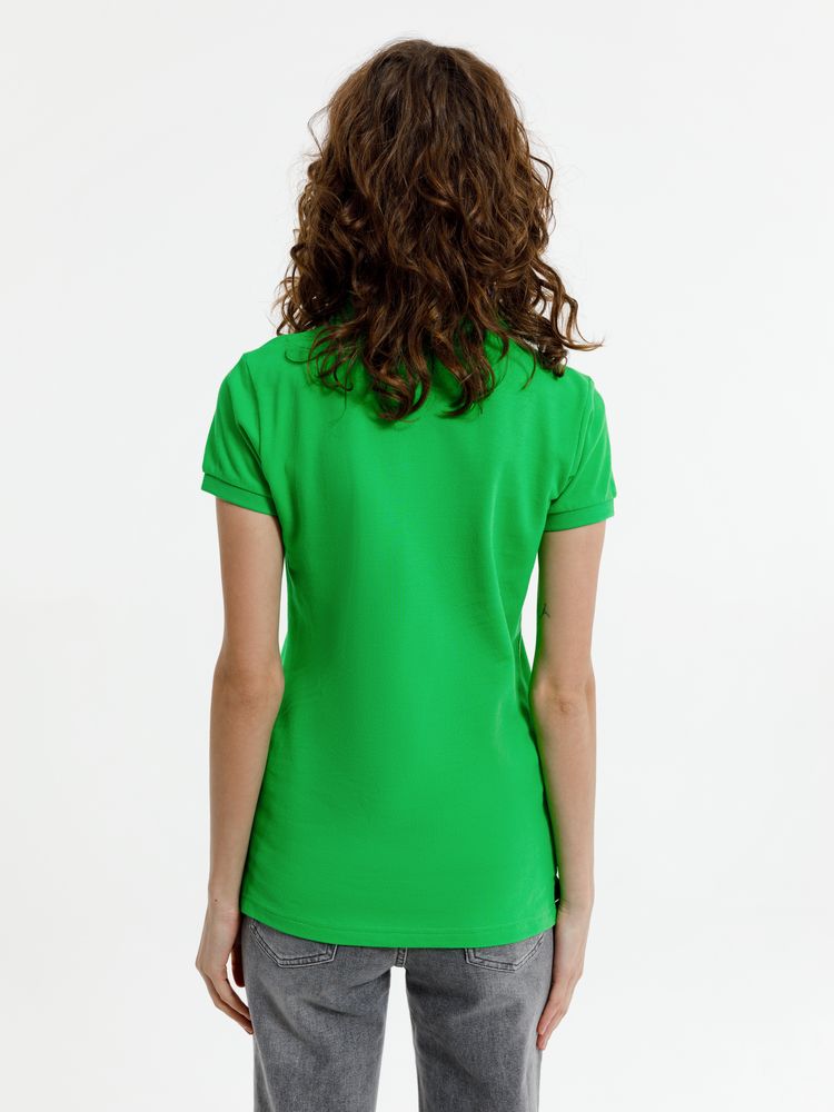 Рубашка поло женская Virma Premium Lady, зеленое яблоко-4