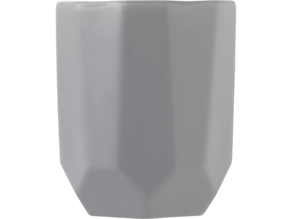 Кружка с гранями Amery, 310мл, серый матовый-2