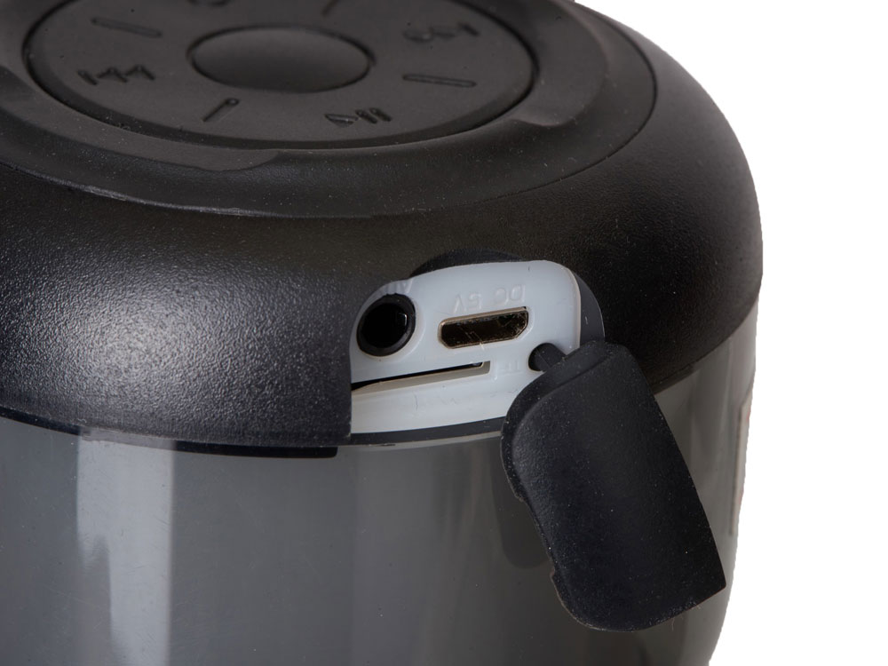 Колонка с подсветкой RGB Dance, черный-3