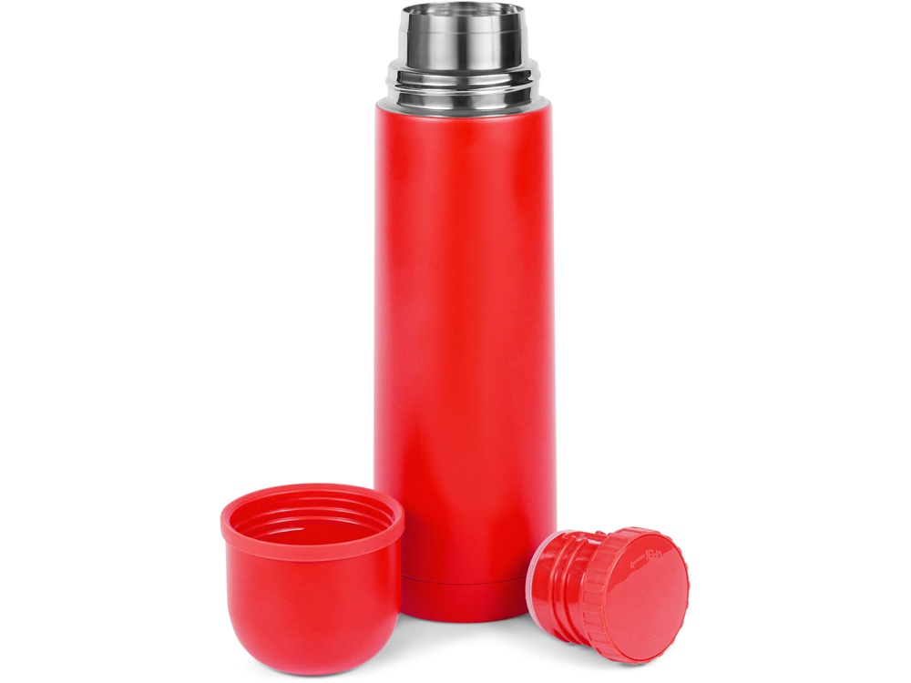 Термос Relaxika 101 (0,75 литра), красный (без лого)-5