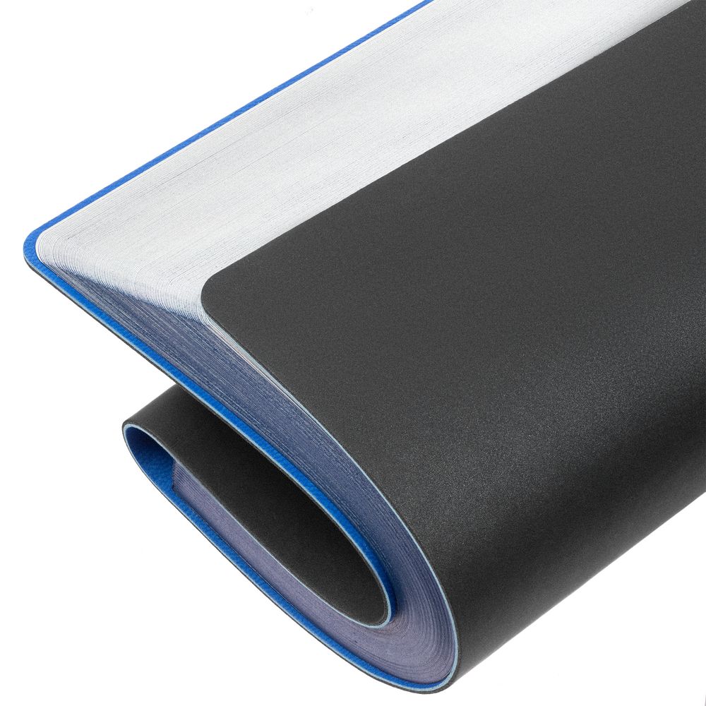 Ежедневник Flexpen Black, недатированный, черный с синим-3