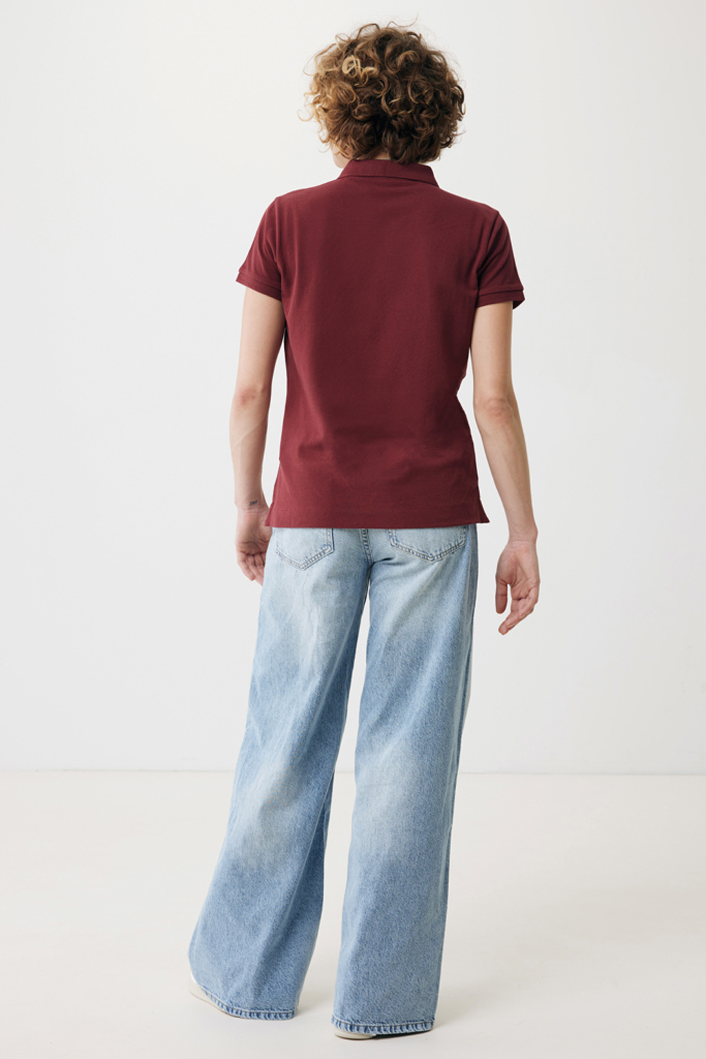 Женская рубашка поло Iqoniq Yosemite из переработанного хлопка-пике, унисекс, 220 г/м²-4