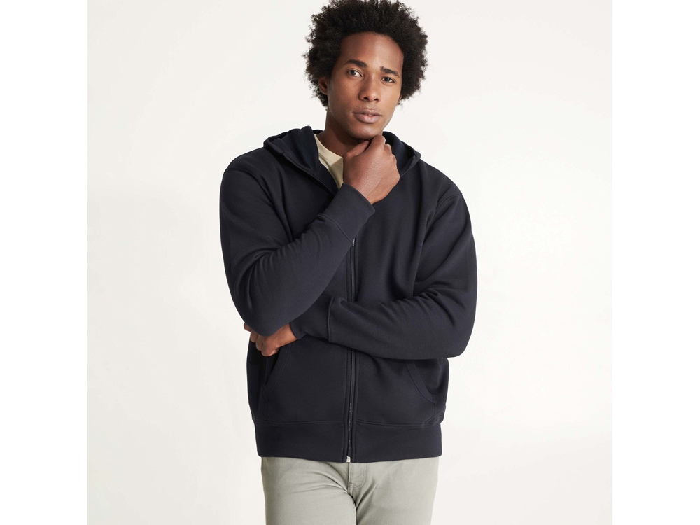 Толстовка на молнии Montblanc унисекс, нэйви-5