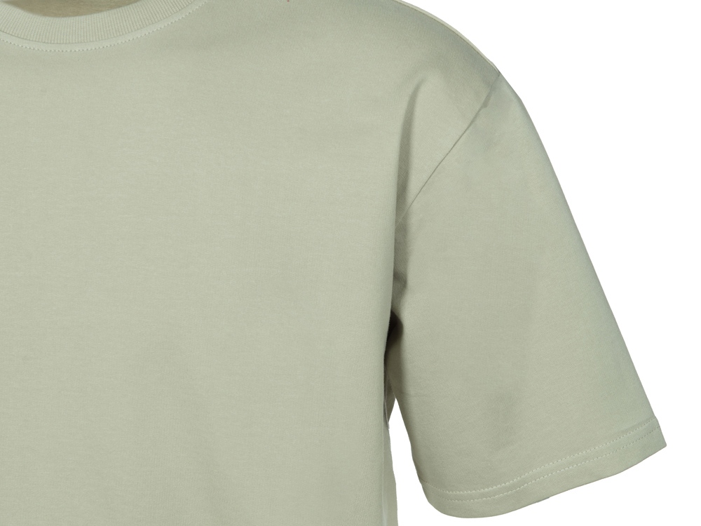 Футболка из френч терри Warsaw унисекс 220гр, оливковый-11