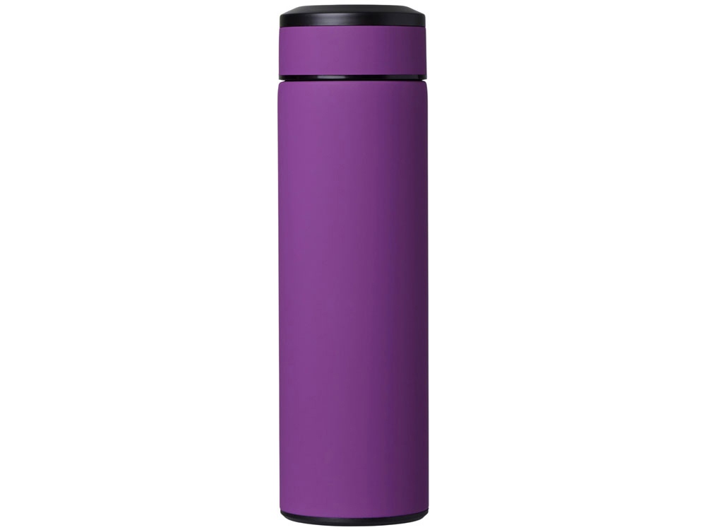 Вакуумный термос Vacuum Flask C1, soft touch, 420мл, фиолетовый-2