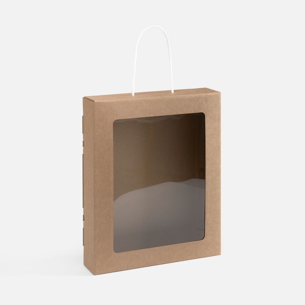 Коробка Pacanelle, M, с белой ручкой-0