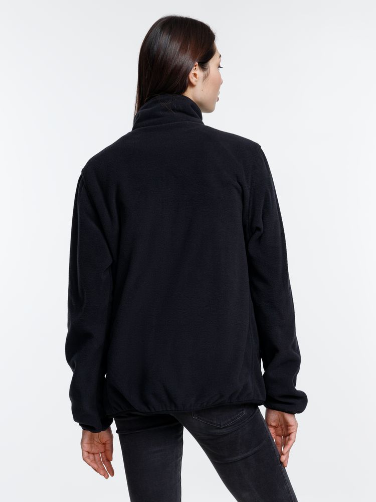 Куртка флисовая унисекс Nesse, черная-7