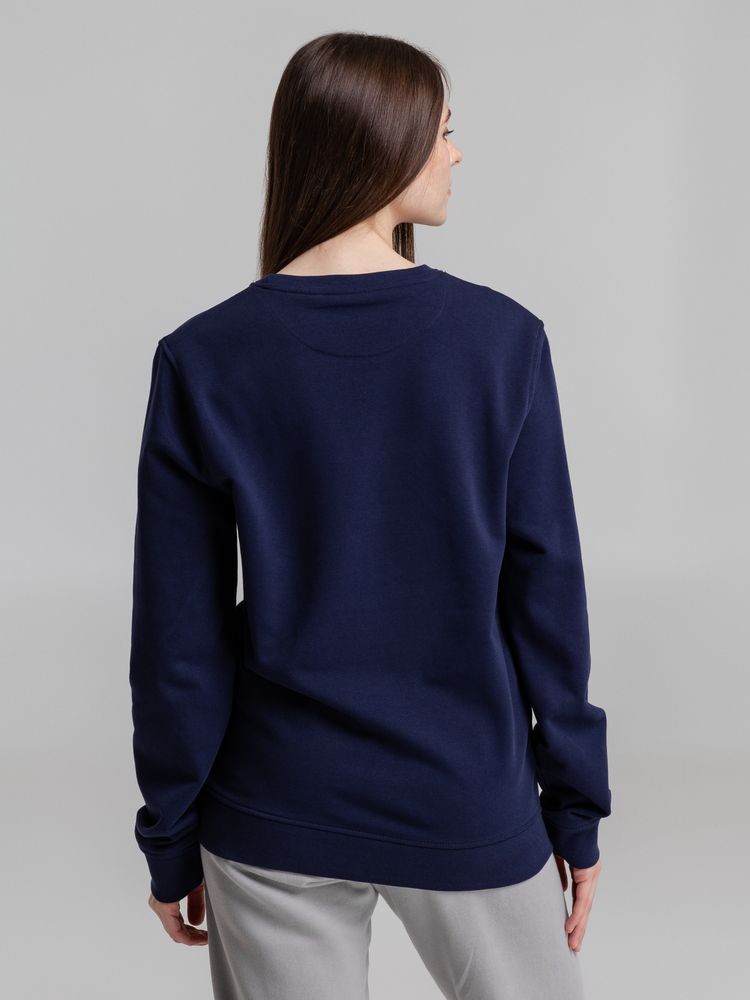 Свитшот унисекс BNC Inspire (Organic), темно-синий-6