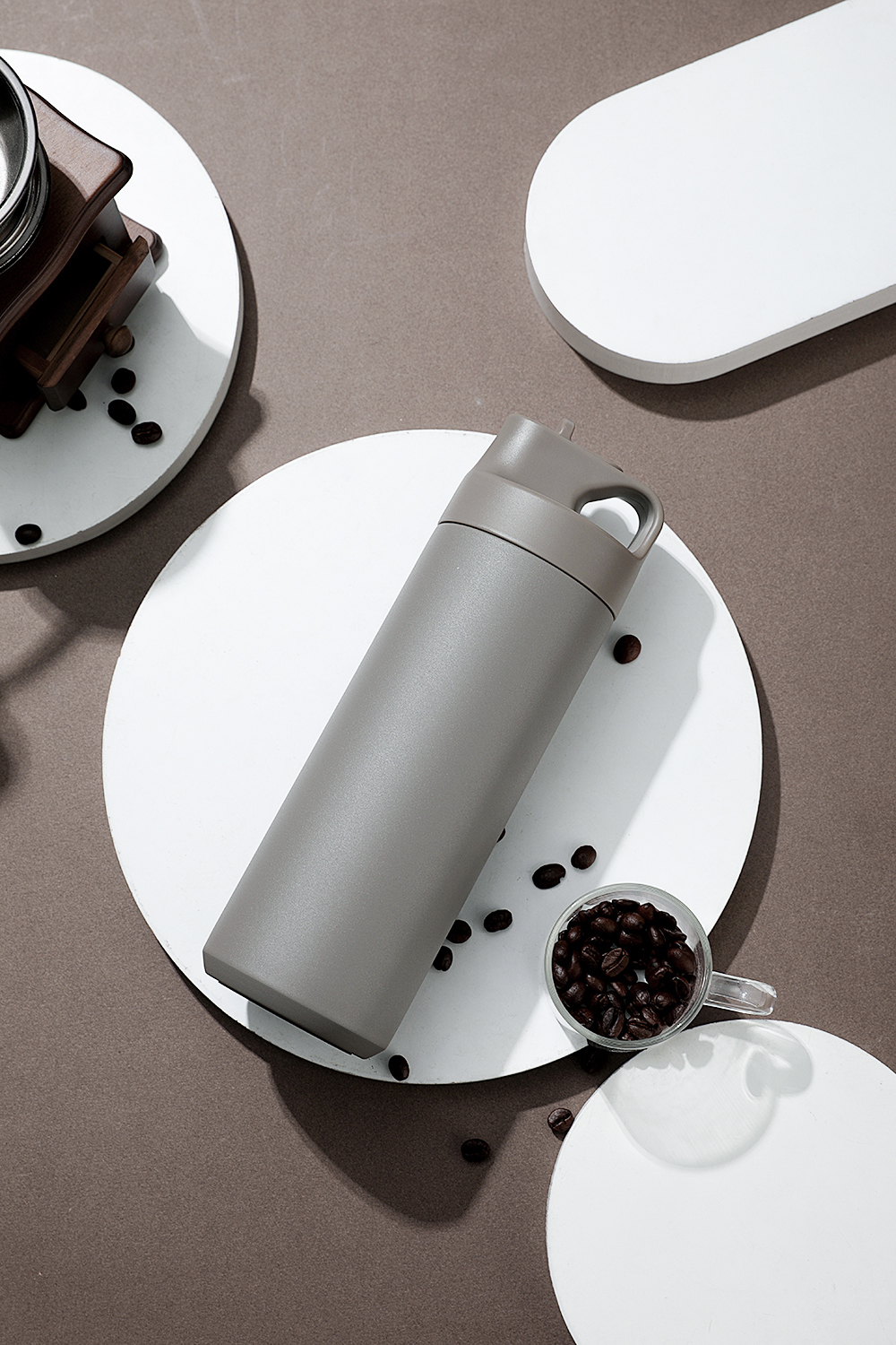 Термос Joggin (серый)-4