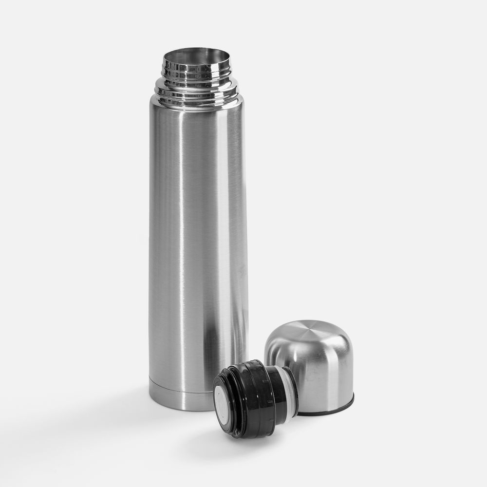 Термос Plain 1000, серебристый-3