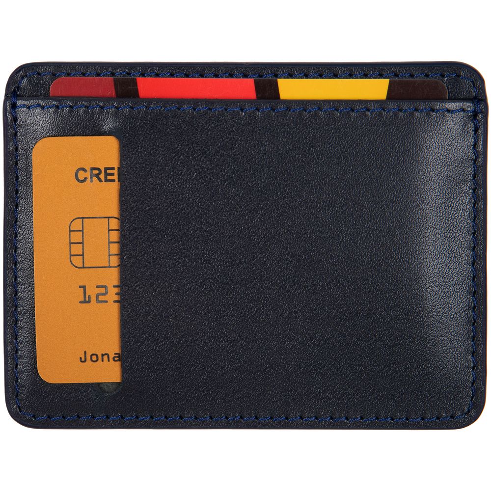 Чехол для карт Remini, темно-синий-3