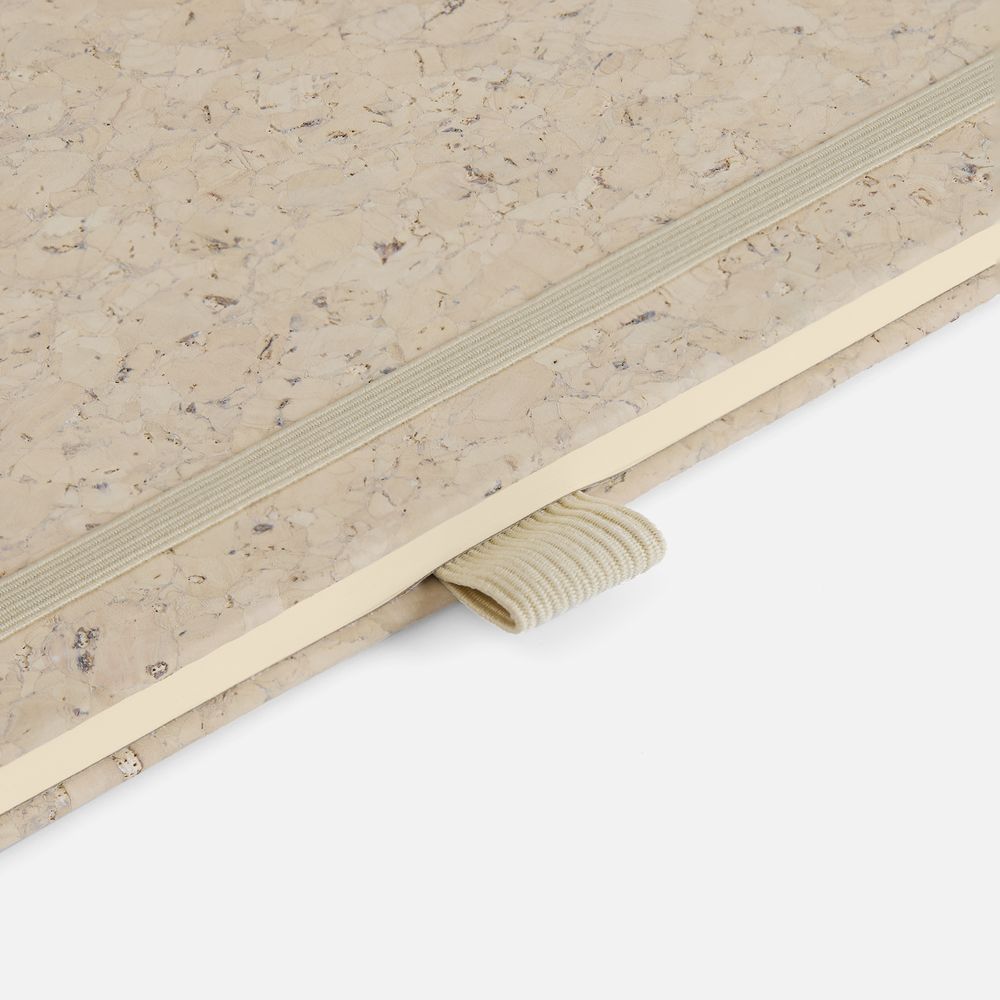 Блокнот Cork County, белый-4