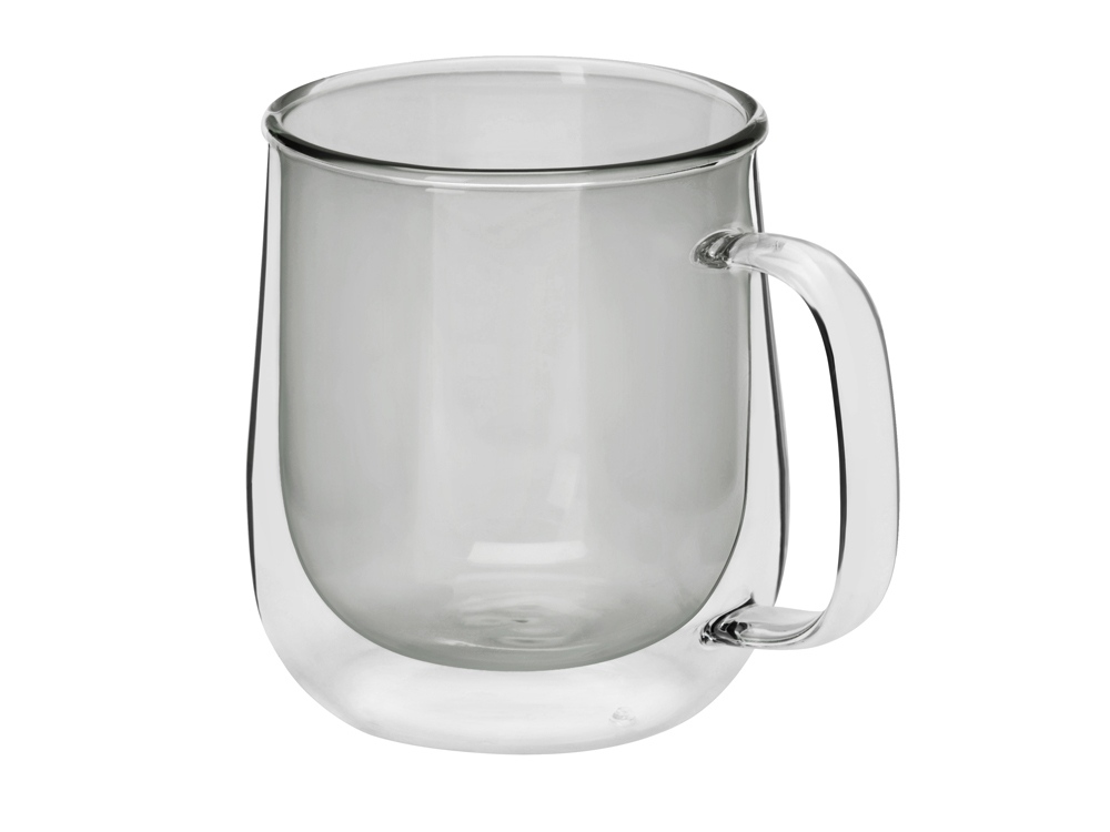 Цветная кружка Ubud с двойными стенками, черный-0