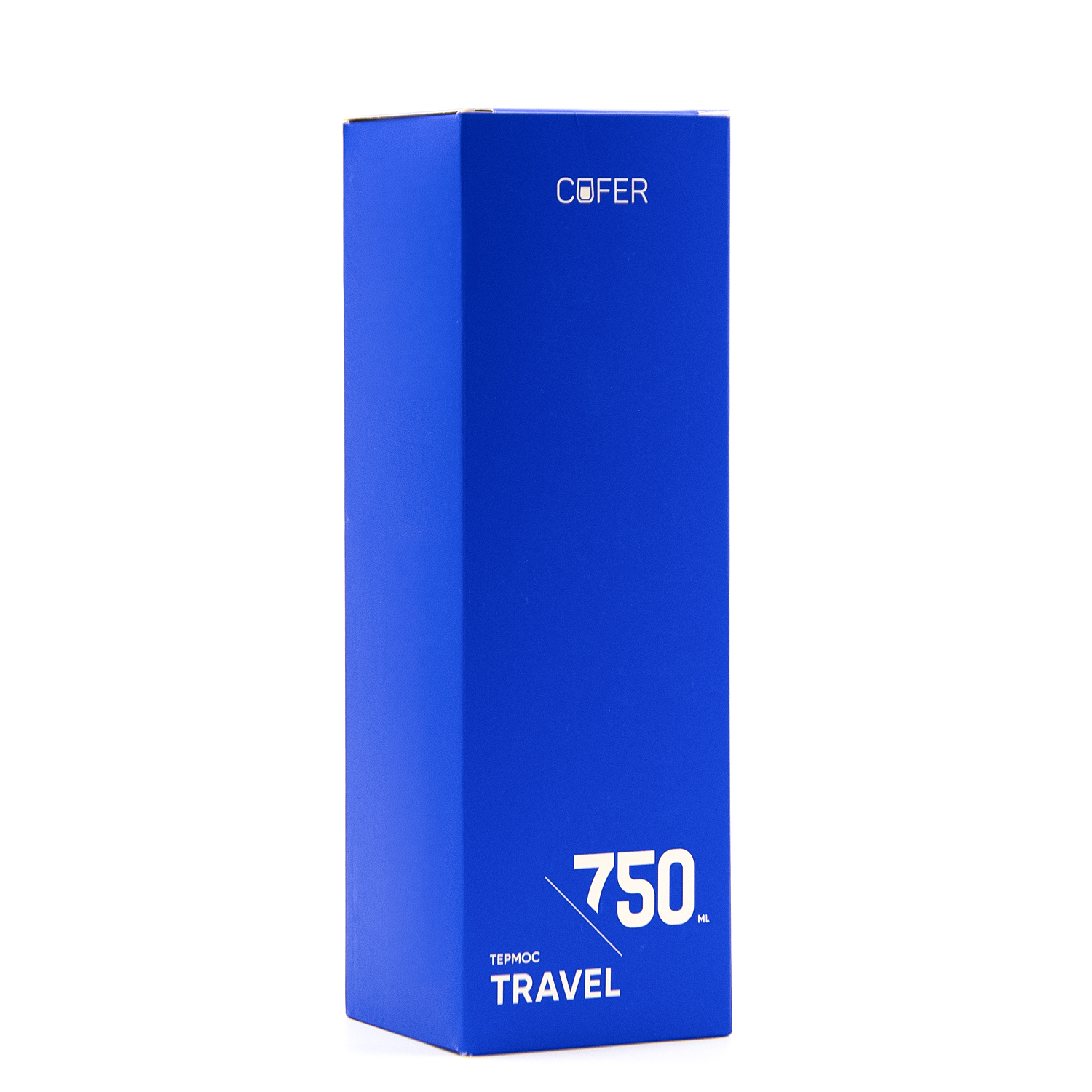 Термос Travel софт-тач 750мл (синий)-4