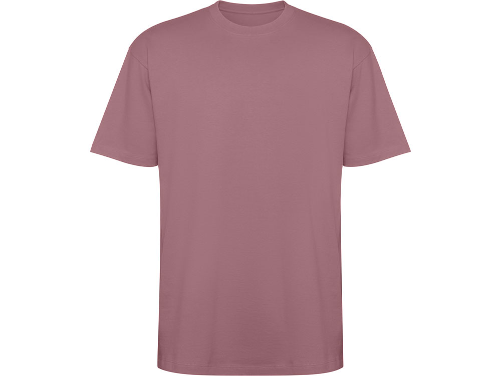 Футболка оверсайз Bull унисекс, бледно-красный-0