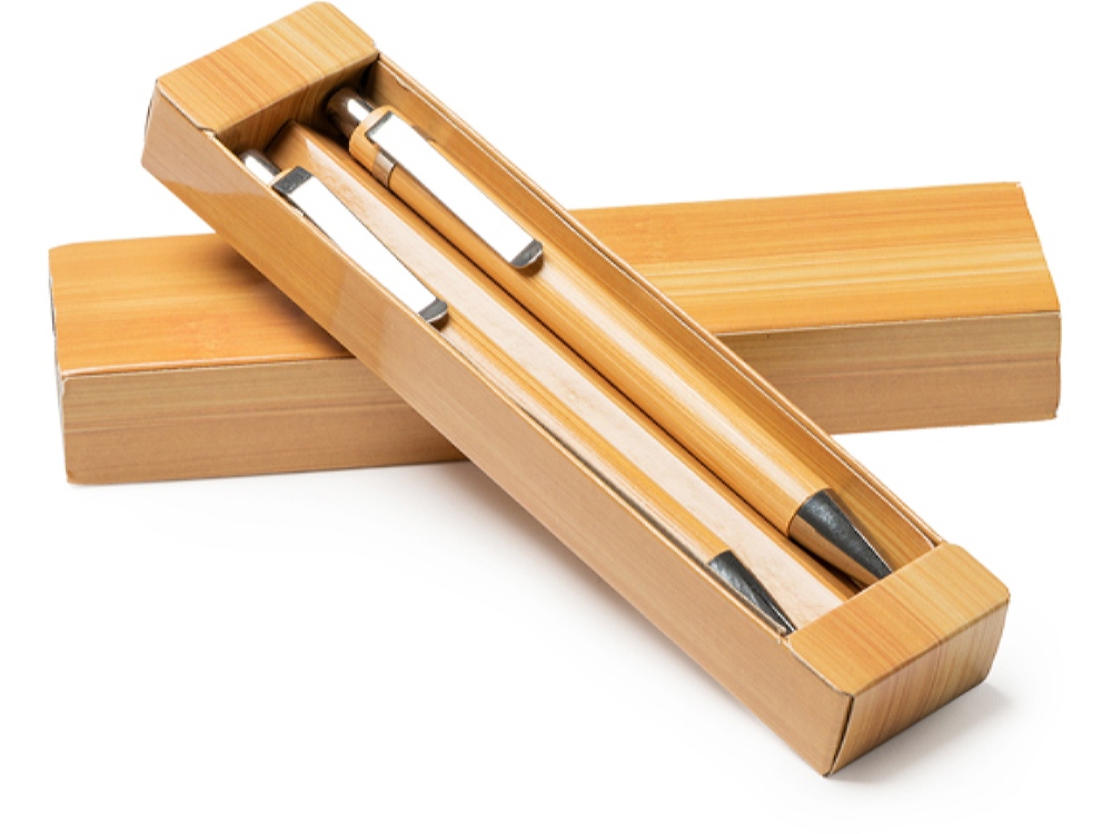 Набор пишущих инструментов KIOTO, бежевый-1