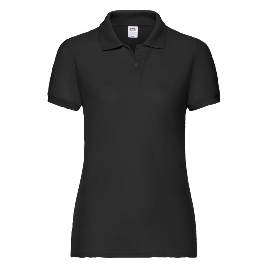 Поло женское 65/35 POLO LADY-FIT 180, черный-0