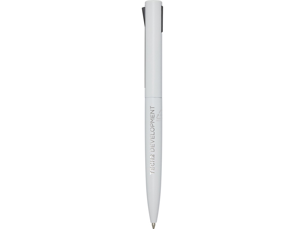 Juana шариковая ручка из переработанного алюминия - Белый, черные чернила-2