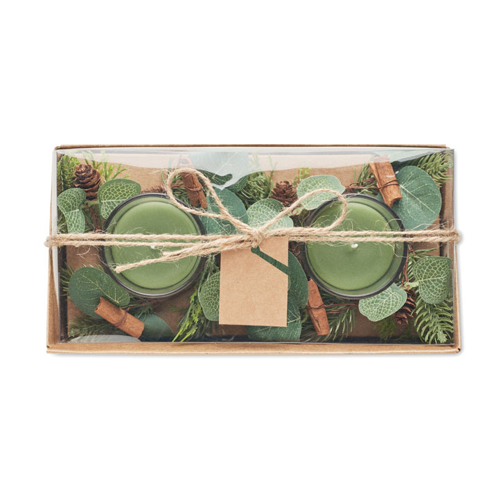 Набор подсвечников, зеленый-зеленый-6