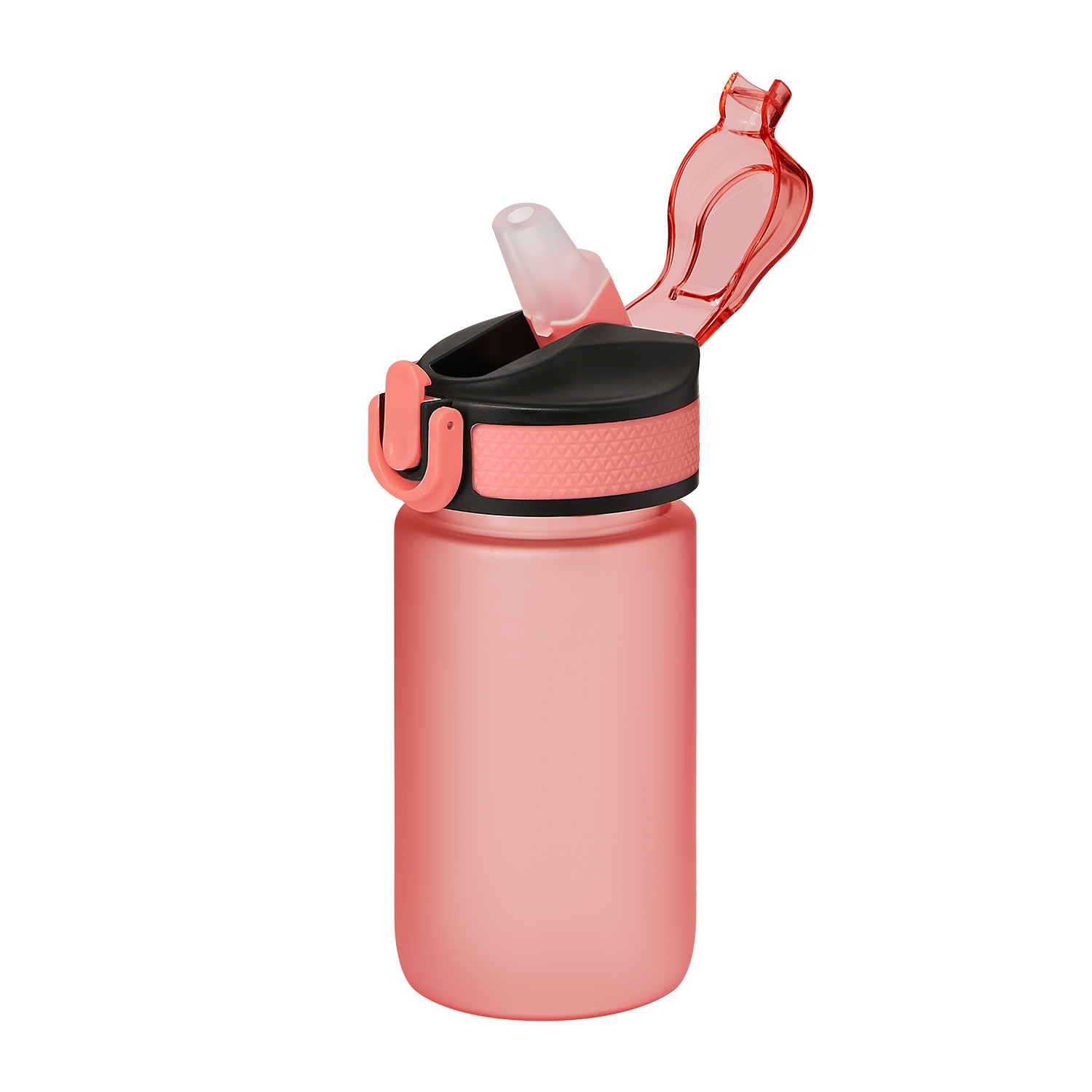 Бутылка для воды Flip mini, коралловая-3