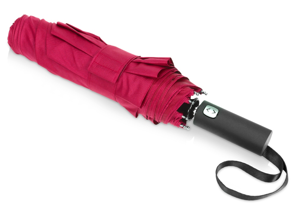 Зонт-автомат складной Кэнопи, красный-2