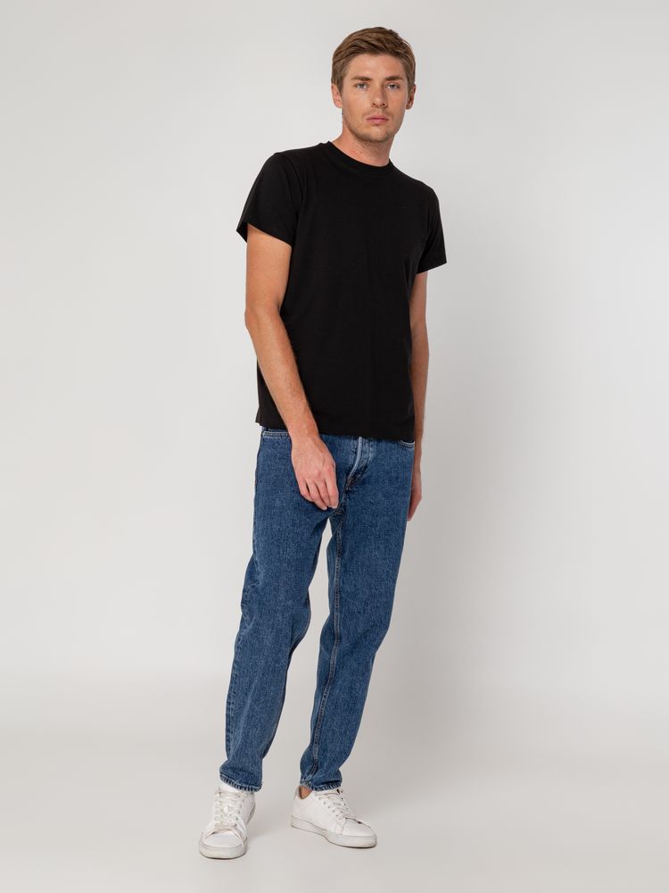 Футболка мужская T-bolka Stretch, черная-3