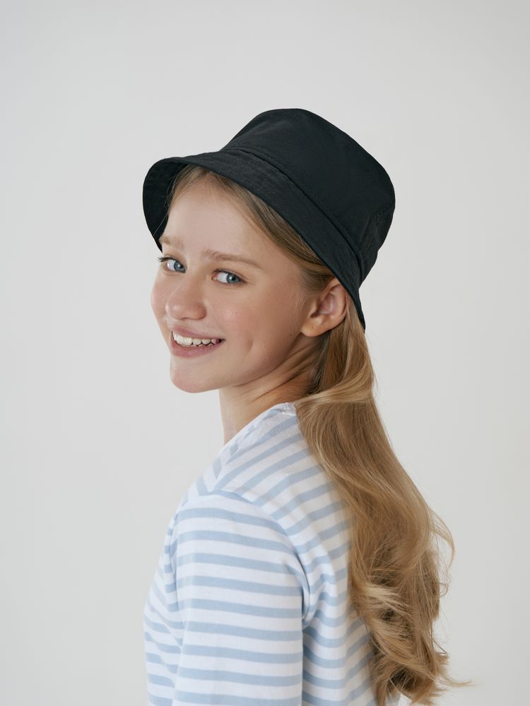 Панама детская Bizbolka Challenge Kids, черная-4