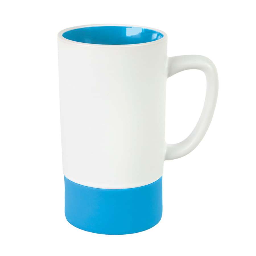Кружка FUN 2, белый, голубой-4