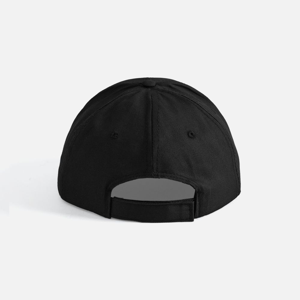 Бейсболка Apollo, черная-4