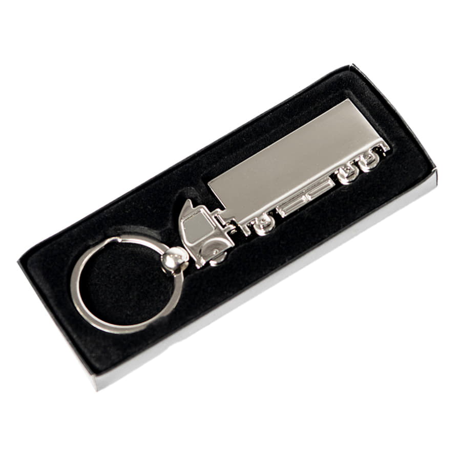 Брелок  "Грузовик", серебристый-3