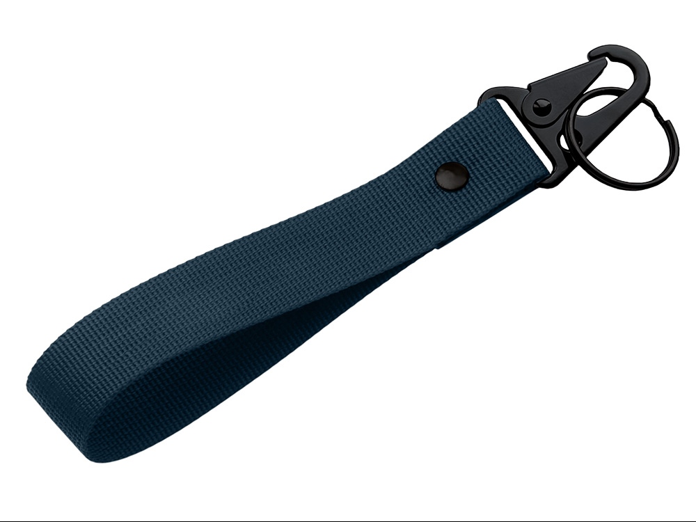 Ремувка Force с усиленным карабином, 2,5 см, темно-синий/черный-0