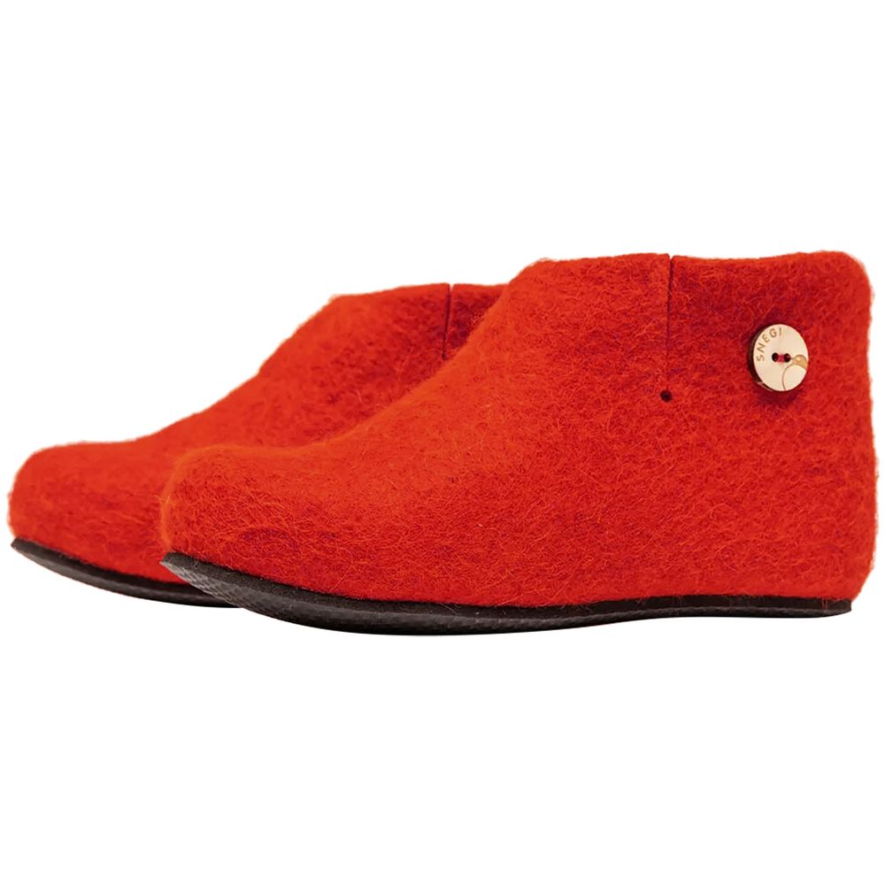 Домашние валенки Wild, красные-1