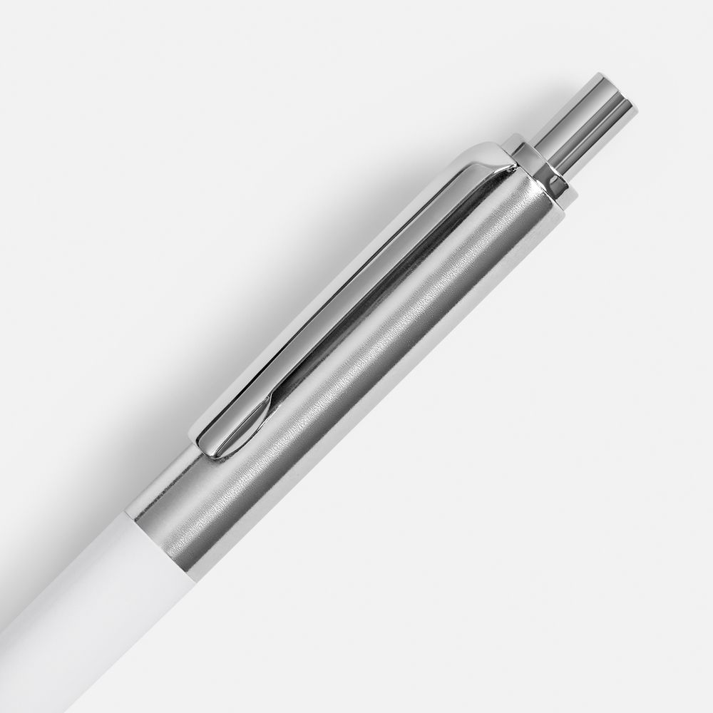 Ручка шариковая Popular, белая-3