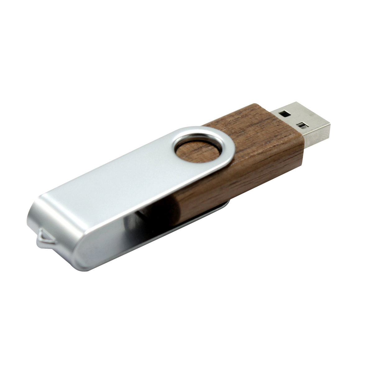 Флешка Twist wood 16 Гб wooden color, Коричневый-2