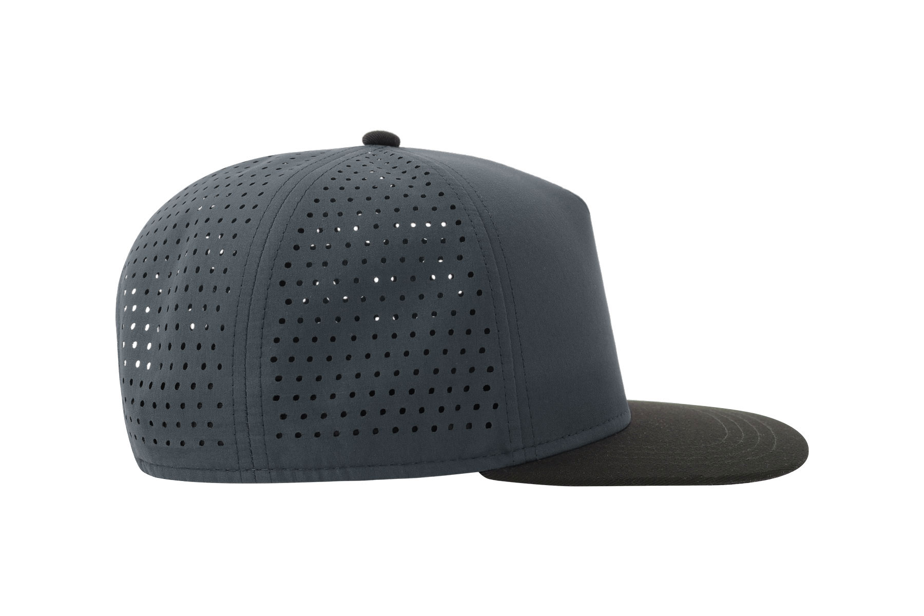 Бейсболка BANK FIVE-S, 5 клиньев, пластиковая застёжка, темно-синий, черный-8