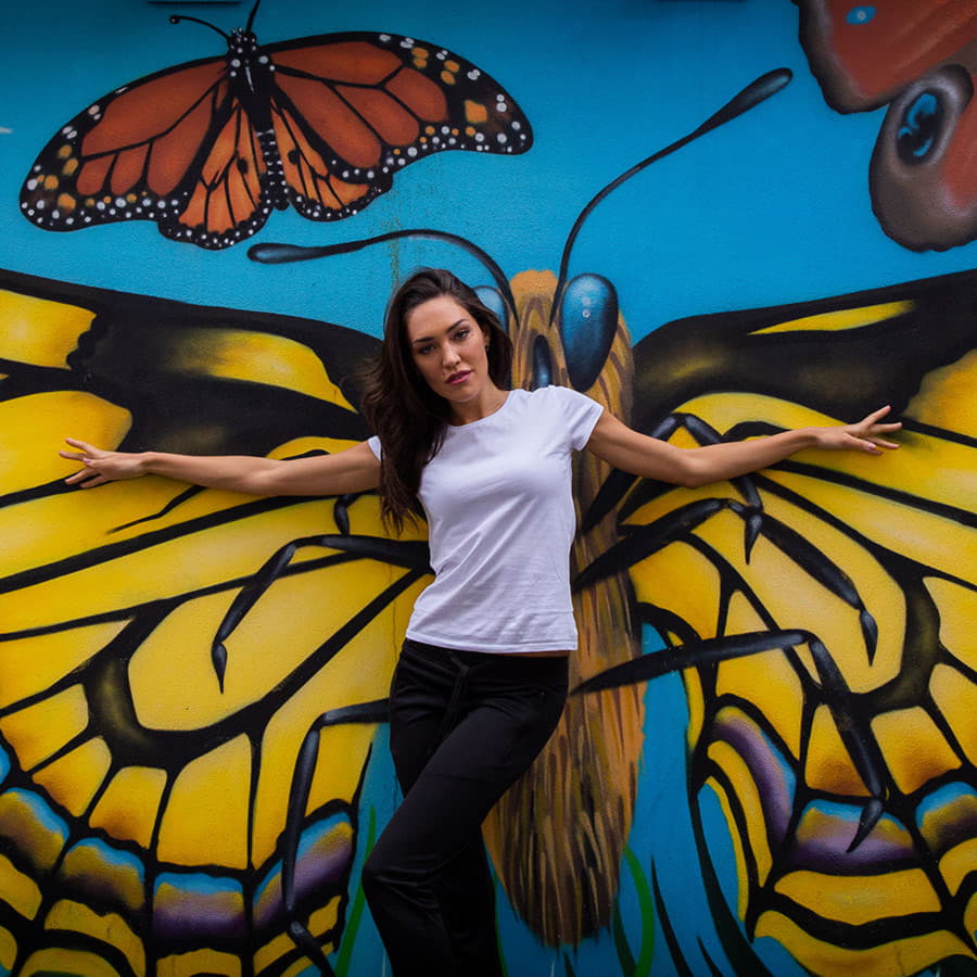 Футболка женская CALIFORNIA LADY 150, красный-8