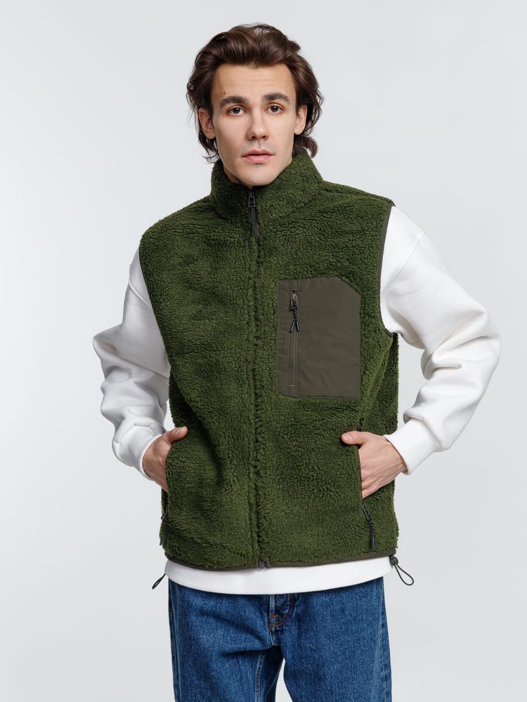 Жилет унисекс Fury BW, хаки-7