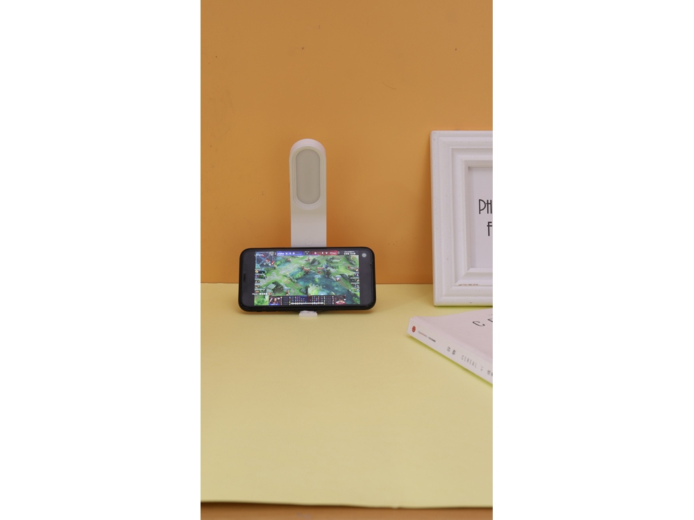 Мультифункциональный ночник Bright, на подставке, белый-7