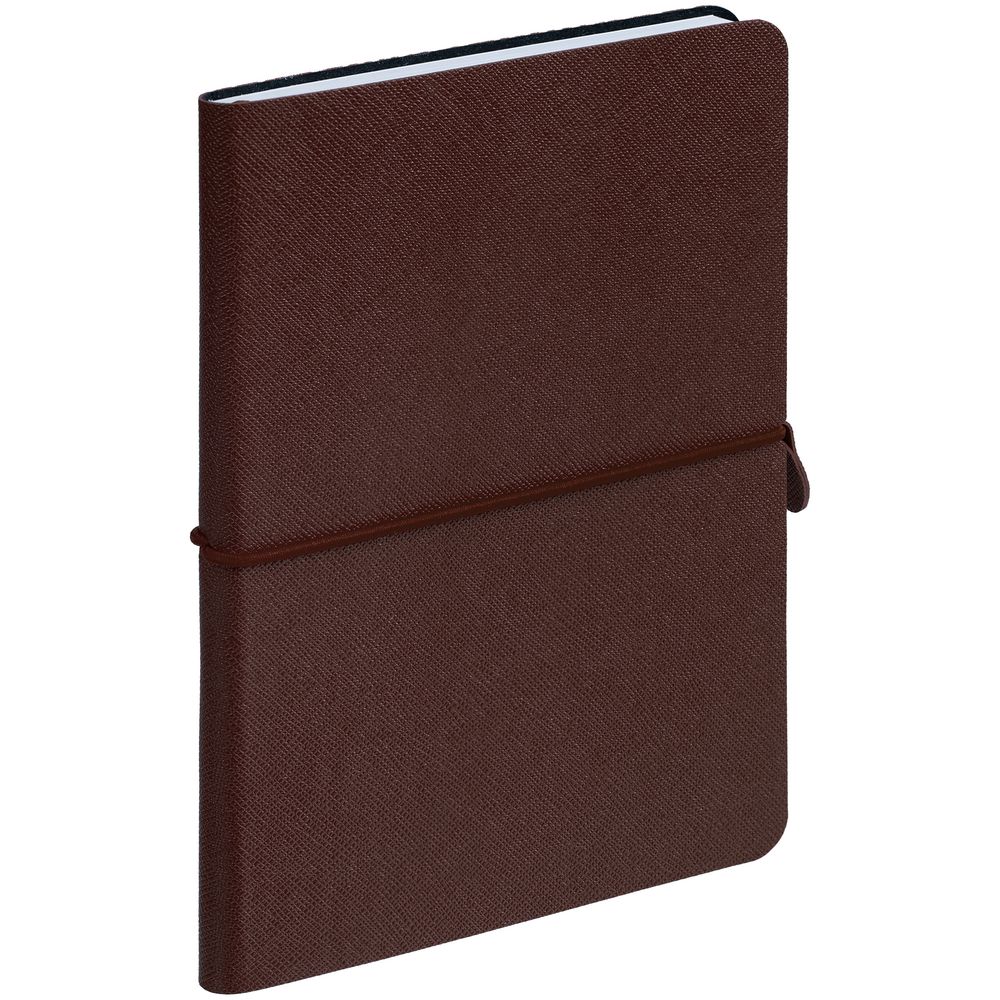 Блокнот Saffian Mini, коричневый-2
