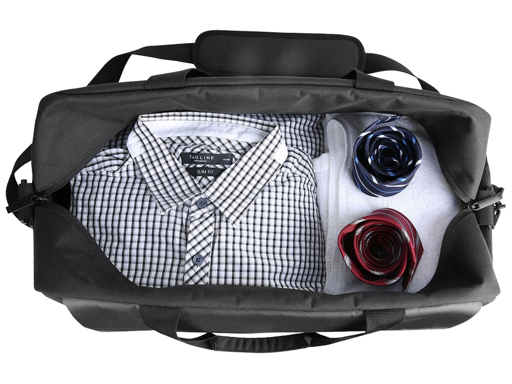 Дорожная сумка District, темно-серый-2