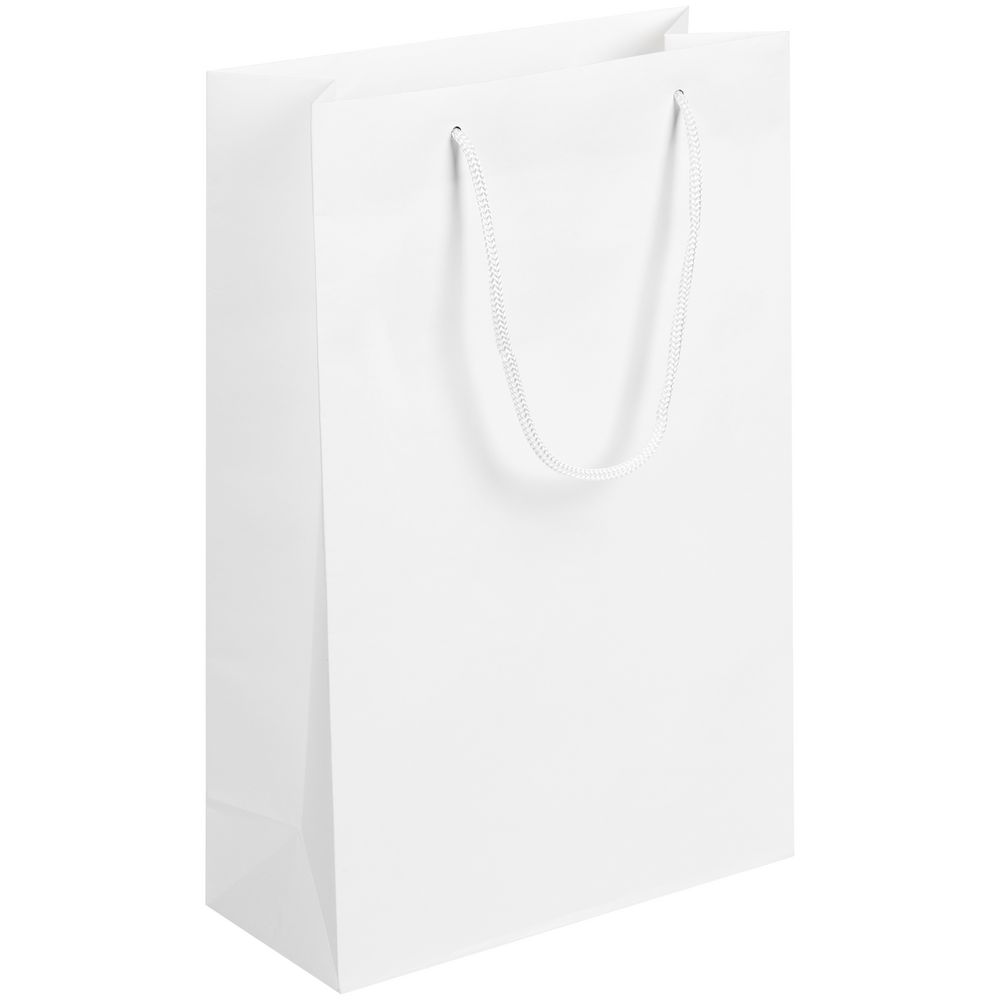 Пакет бумажный Plat M, белый-0