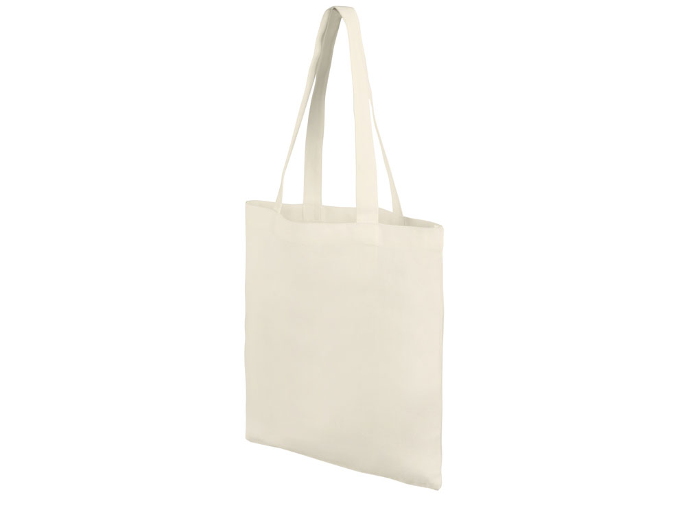 Сумка Element из хлопка для покупок, 200 г, натуральный-1