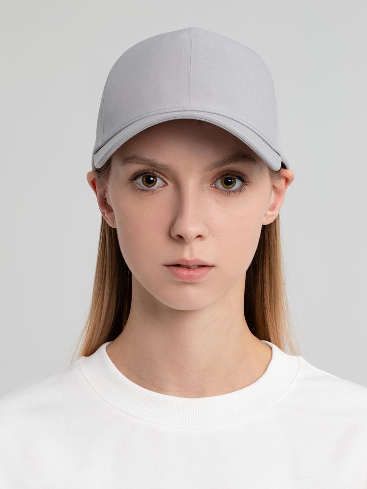 Бейсболка Kosmos, серая-0