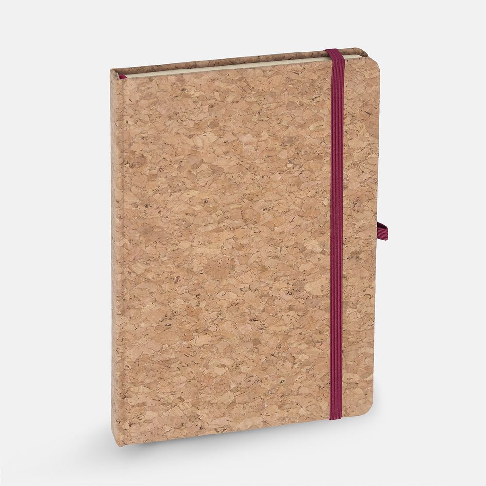 Блокнот Corkfolio, красный-4