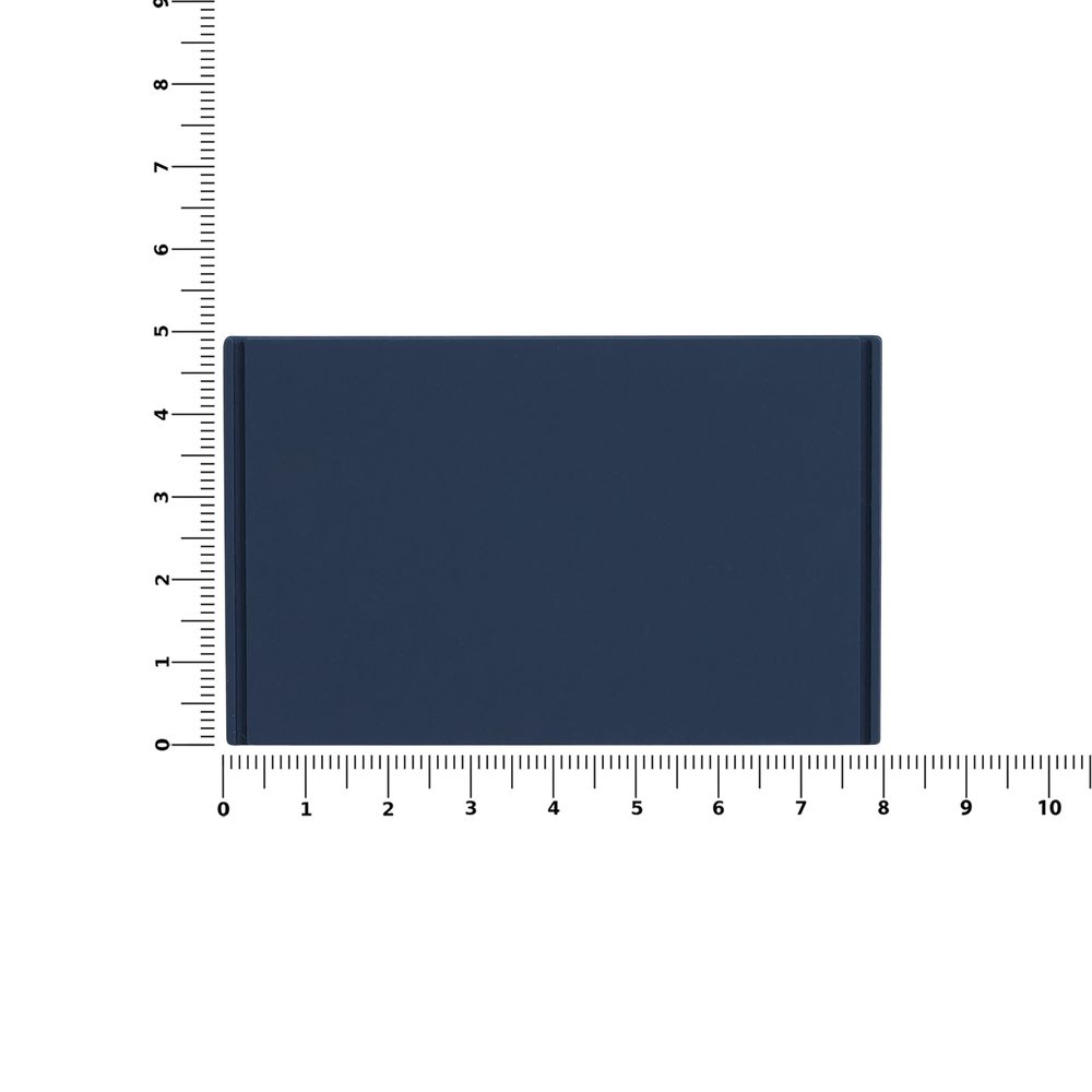 Лейбл из ПВХ Dzeta, XL, темно-синий-1