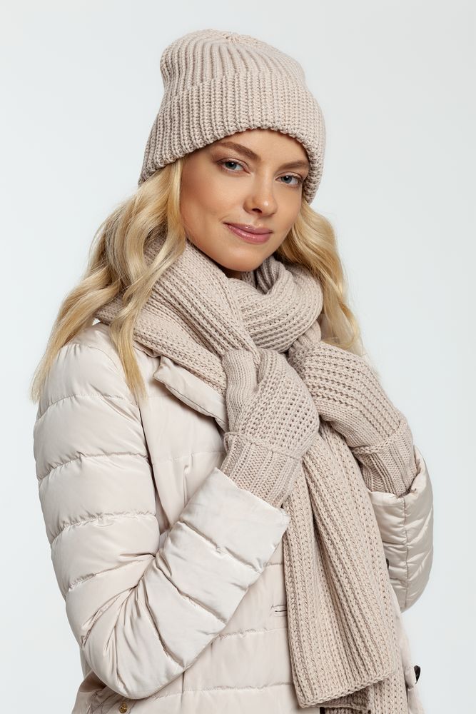 Шарф Nordkyn, бежевый-3